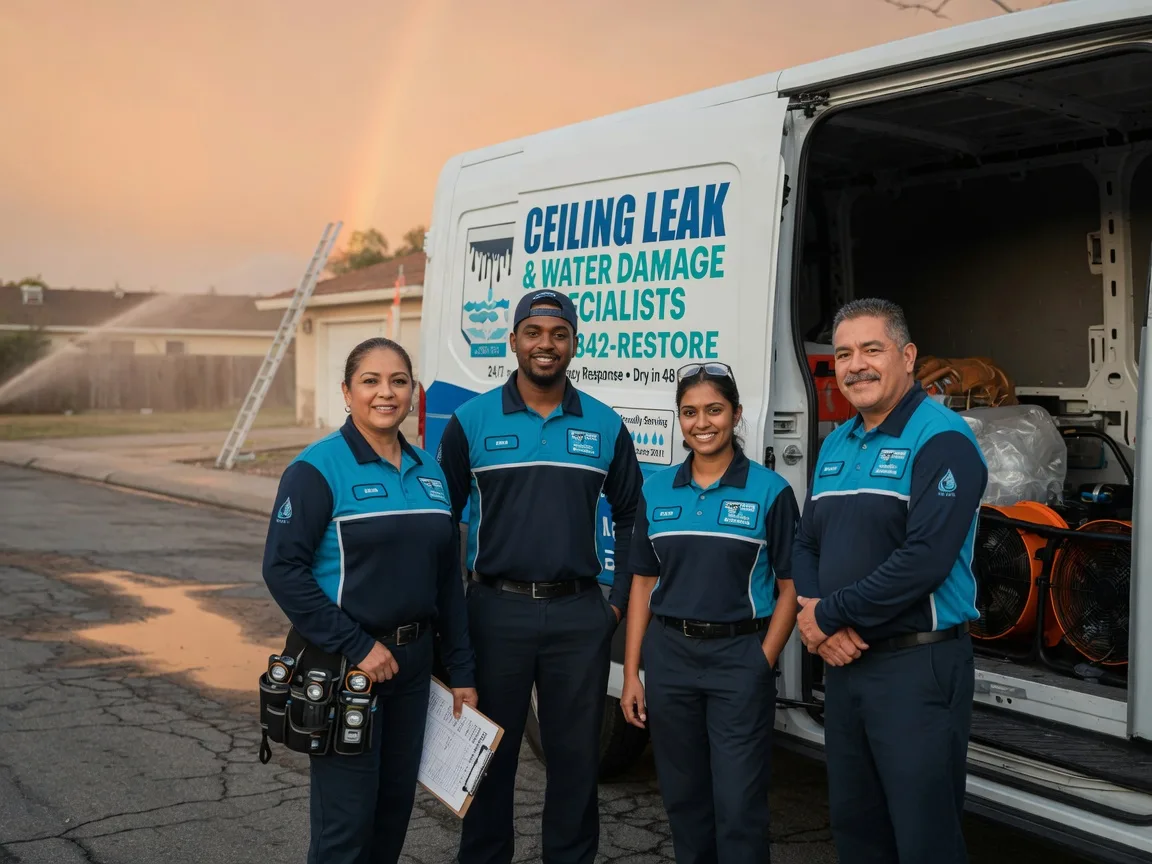 Ceiling Leak Cleanup company in Weaverville, NC