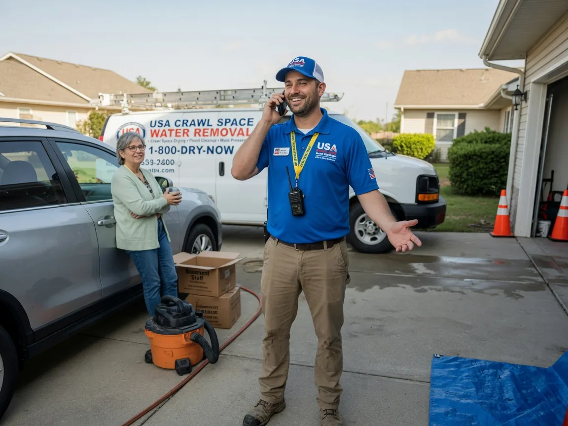 Crawl Space Water Removal Weaverville, NC FAQs